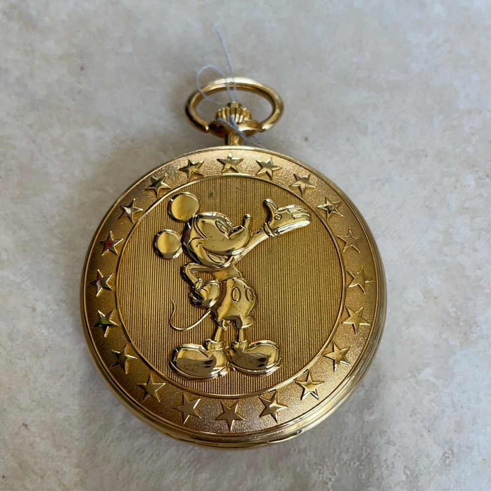 Colibri pocket Watch battery gold tone